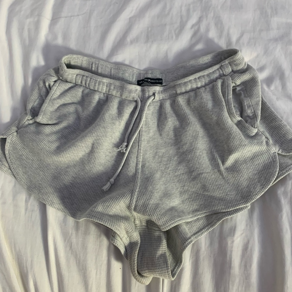 brandy melville grey shorts